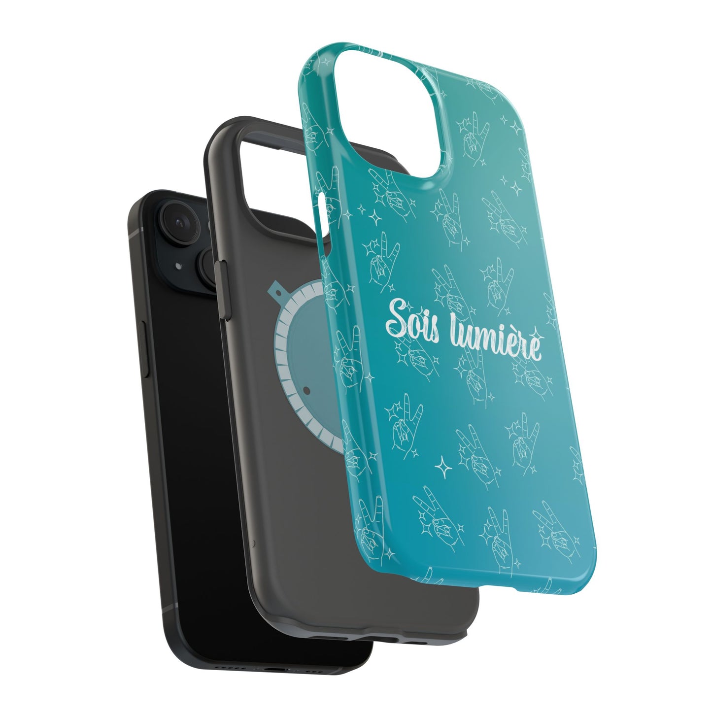Étui de Iphone - Sois lumière (Motif D)