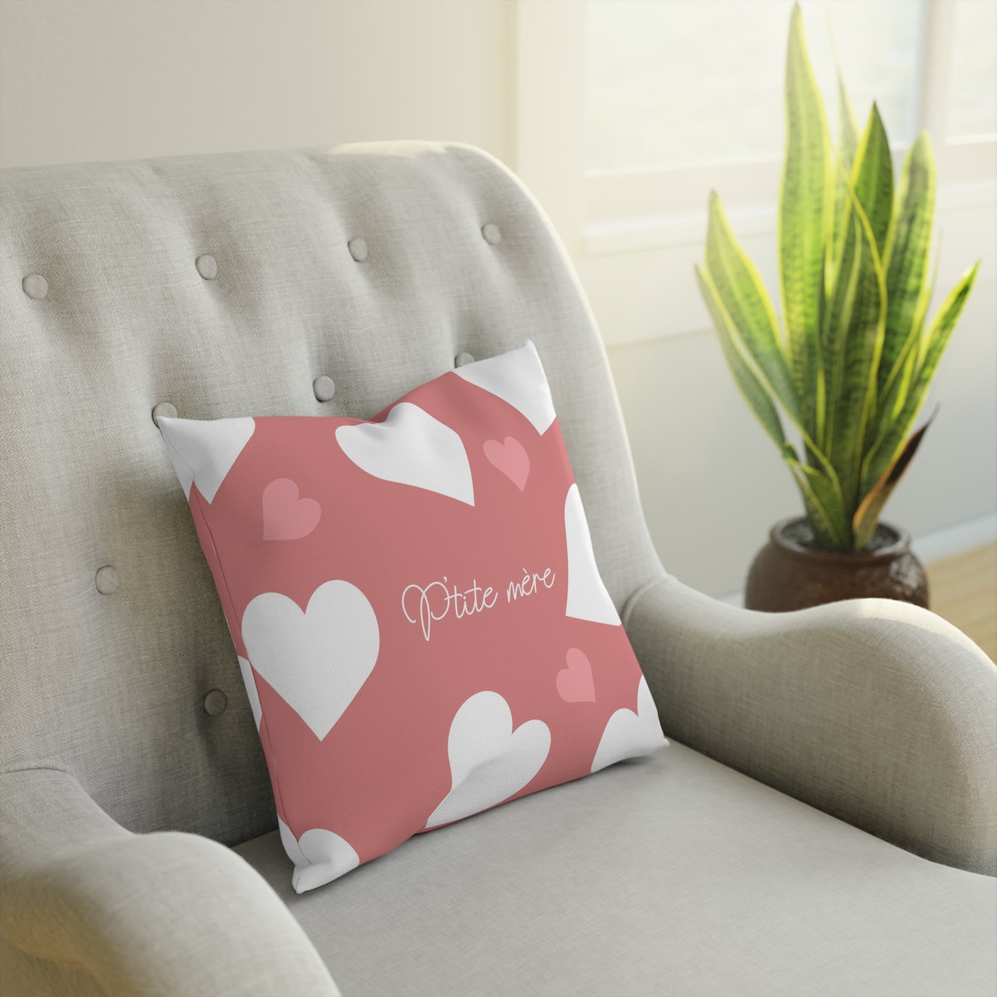 Coussin "P'tite mère"