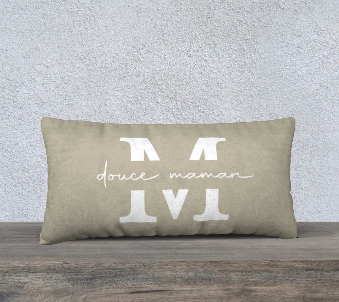 Housse de coussin - Douce maman