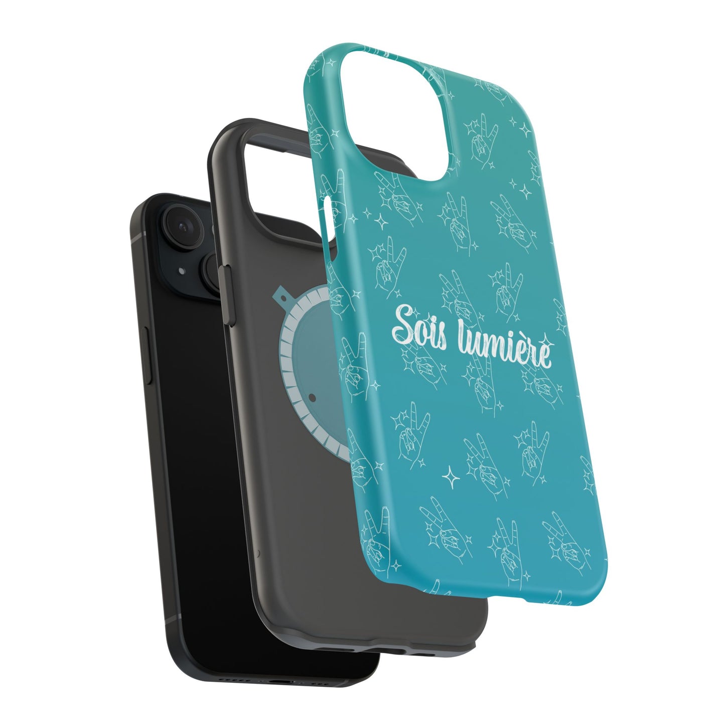 Étui de Iphone - Sois lumière (Motif D)