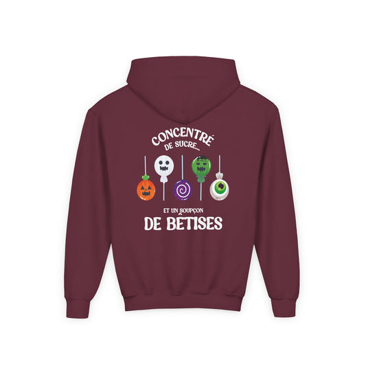 Hoodie - Concentré de sucre - Couleurs