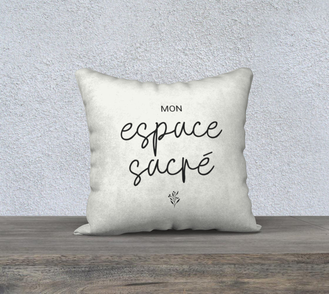 Housse de coussin - Mon espace sacré