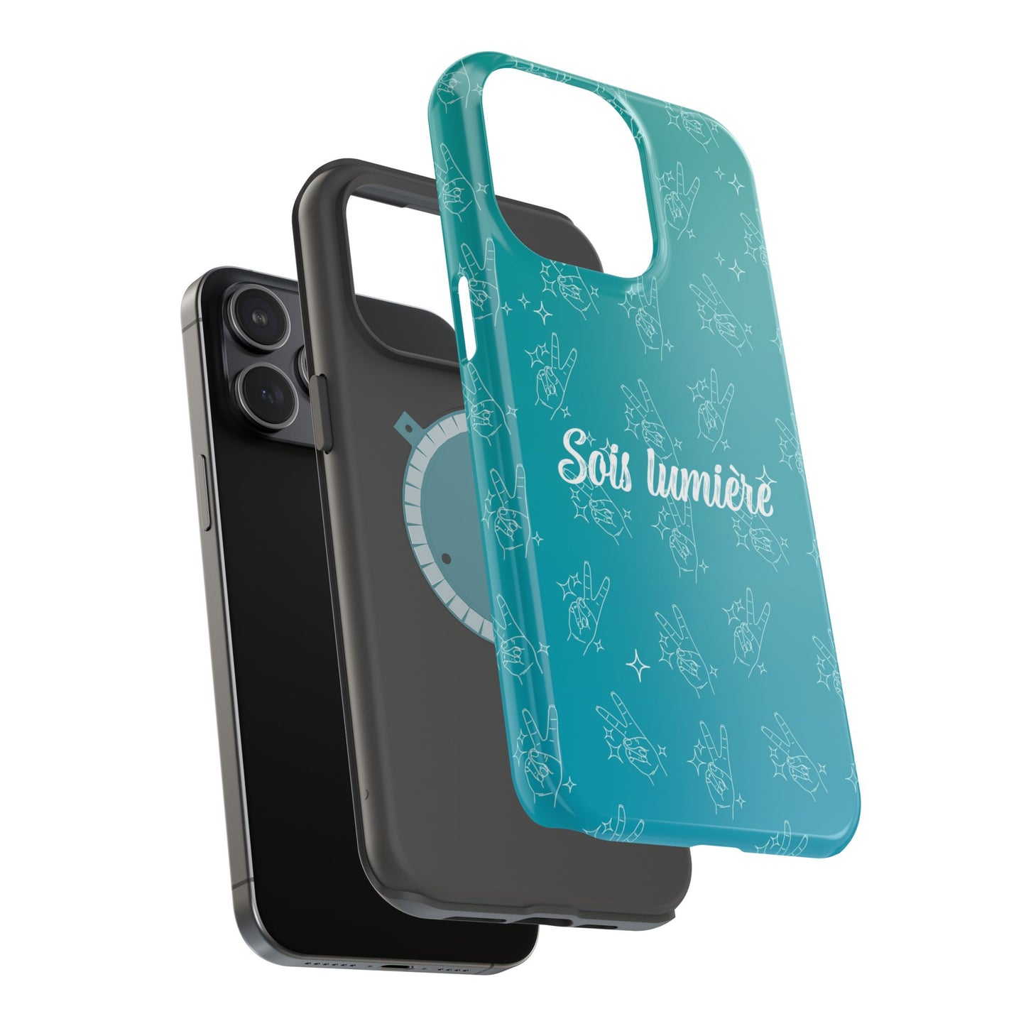Étui de Iphone - Sois lumière (Motif D)