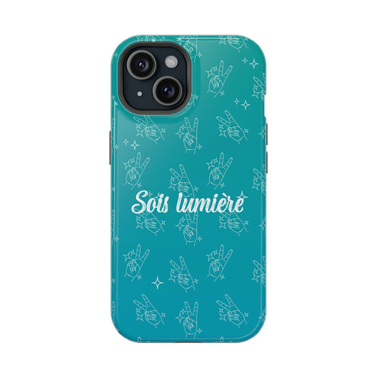 Étui de Iphone - Sois lumière (Motif D)