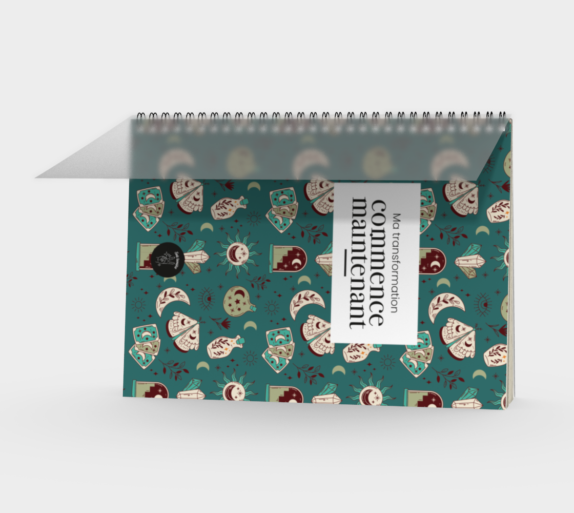 Cahier de notes - spirituel (avec couverture givrée)