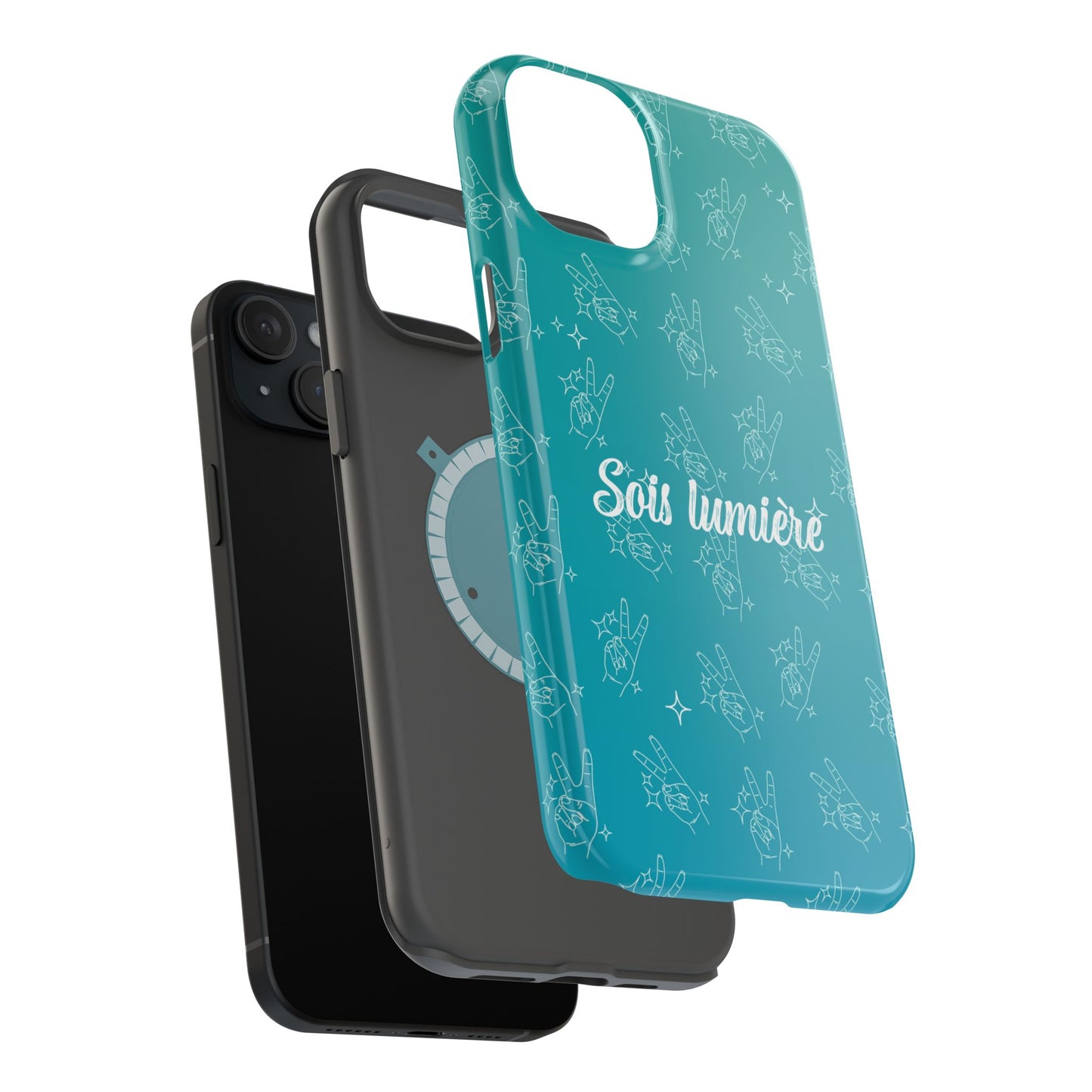 Étui de Iphone - Sois lumière (Motif D)