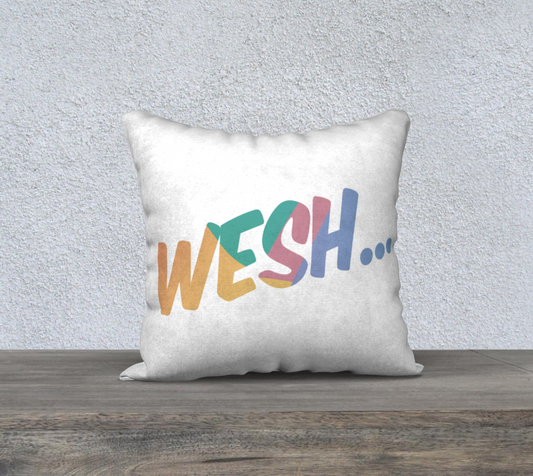 Housse de coussin - Wesh...