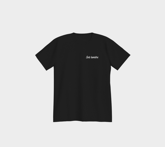 T-shirt - Sois lumière (Imprimé devant et derrière)