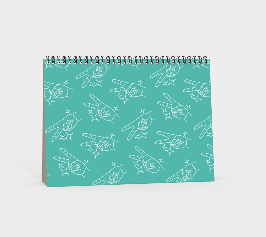 Cahier de notes - sois lumière turquoise