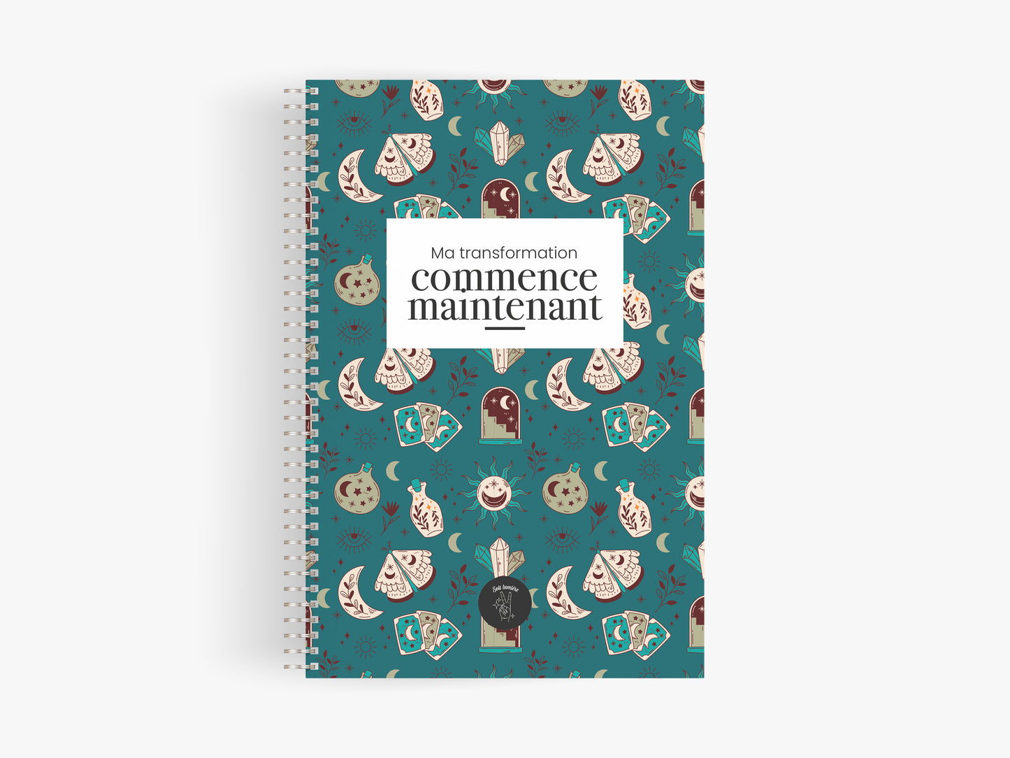 Cahier de notes - spirituel (avec couverture givrée)